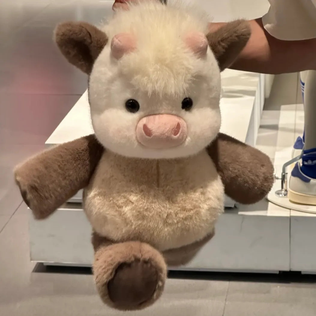 Cute Running Highland Cow Plush